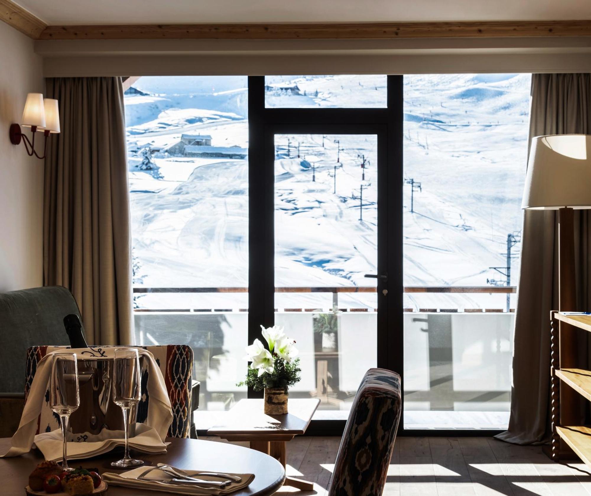 Alpes Hotel Du Pralong Courchevel Exteriér fotografie